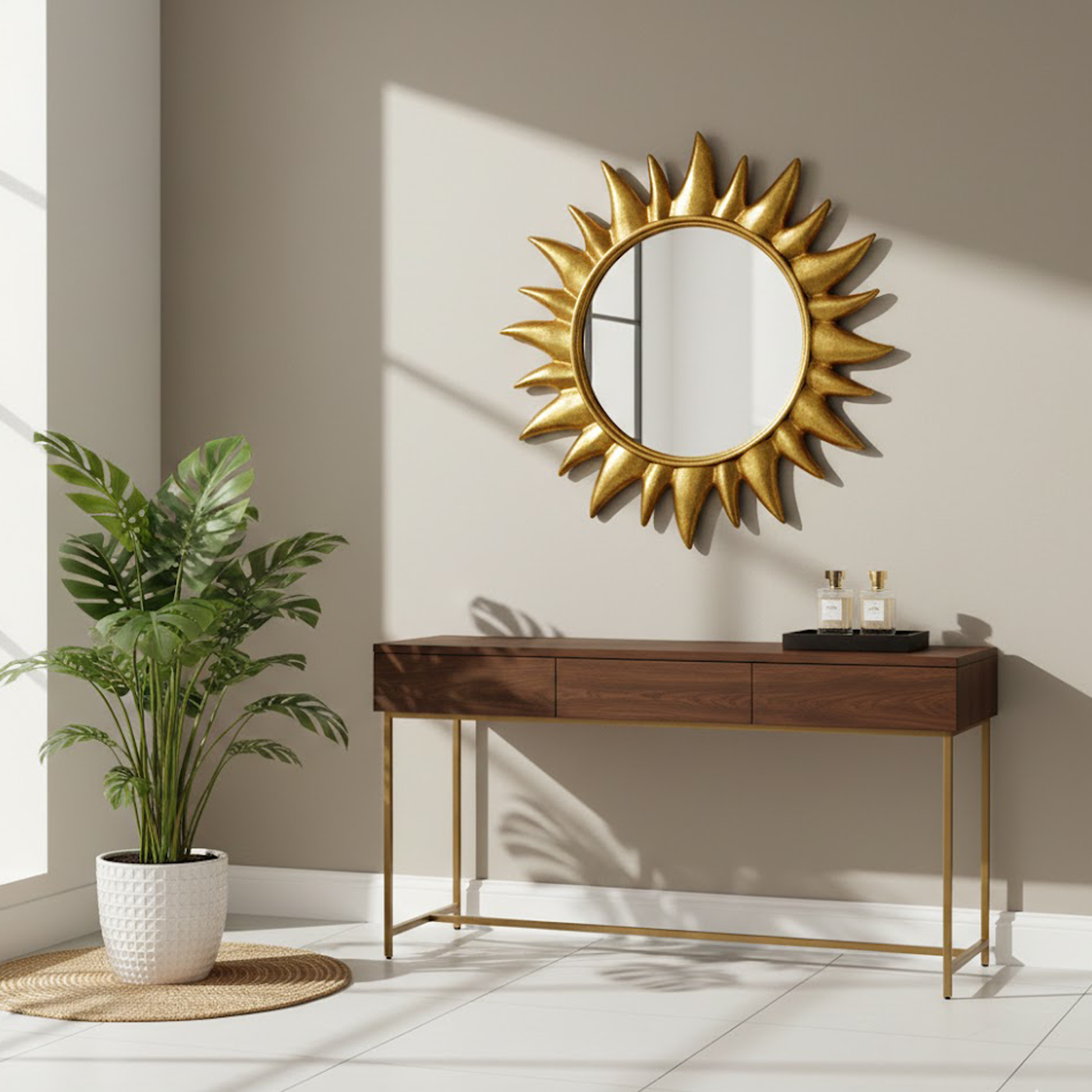 Sole Sacro Artigianale in Legno