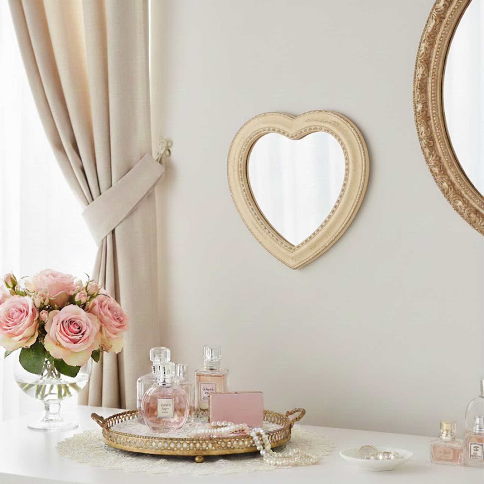 Cuore Artigianale Avorio in Legno