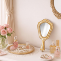Specchio Vanity Oro in LEGNO